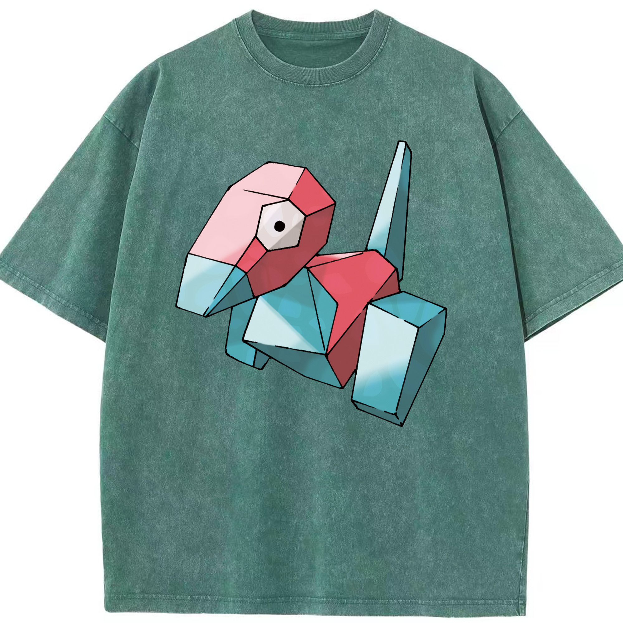 （画像用） ポケットモンスター Pokémon 綿100% ヴィンテージ風 半袖Tシャツ（フロントプリント）